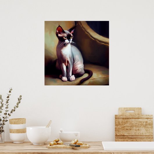 Poster Donskoy Cat (Cuisine)