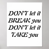 Poster Dont  (Devant)