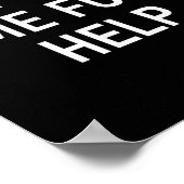 Poster Don't Ask Me For Help, Funny, Jokes, Sarcastic, Fa (Coin)