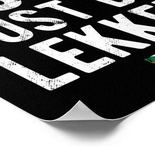 Poster Dont Be A Doos Just Be Lekker  (Coin)