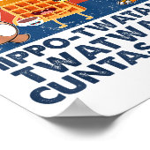 Poster Don't Be A Hip-twatamus Twatwaffle Asaurous (Coin)