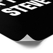 Poster Dont Be A Steve Funny Saying  (Coin)