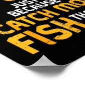 Poster Dont Be Jealous Fishing Funny Fisherman Angler Men (Coin)