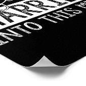 Poster Don't Blame Me I Just Married Into This Mess Funny (Coin)