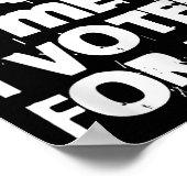 Poster Don't Blame Me I Voted For Her Funny (Coin)