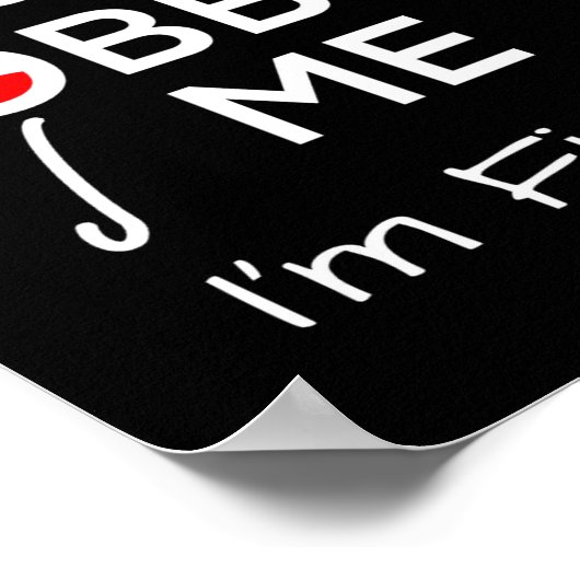 Poster Dont Bobber Me Im Fishing _1  (Coin)