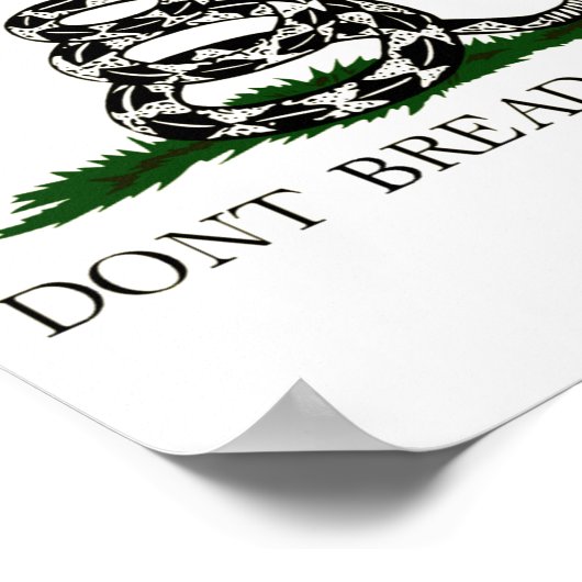 Poster Dont Bread On Me  (Coin)