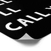 Poster Don't Call Me I'll Call You Funny Quote Gift (Coin)