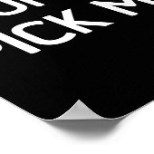 Poster Don't Ck Me, Funny, Jokes, Sarcastic  (Coin)