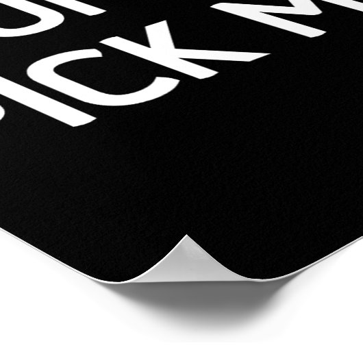 Poster Don't Ck Me, Funny, Jokes, Sarcastic  (Coin)