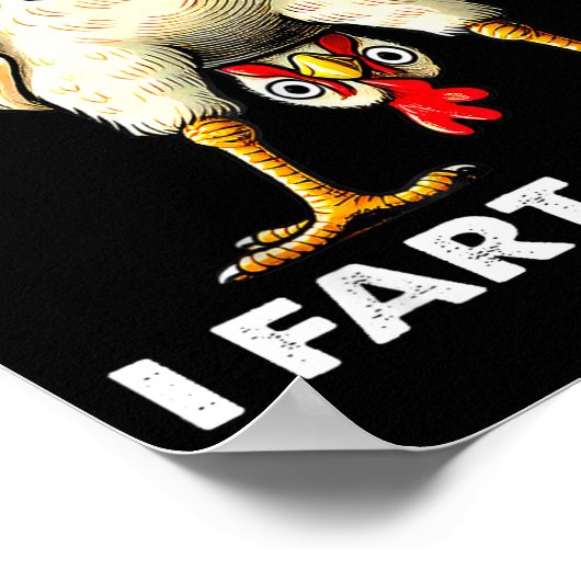 Poster Don't E Me I Fart Easily Funny Sarcasm Humor Chick (Coin)