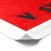 Poster Don't Eat Raw Egg - Matchbox Print - Czech Wall (Coin)