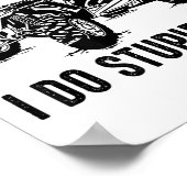 Poster Don't Follow Me I Do Stud Things Funny Offroad Utv (Coin)