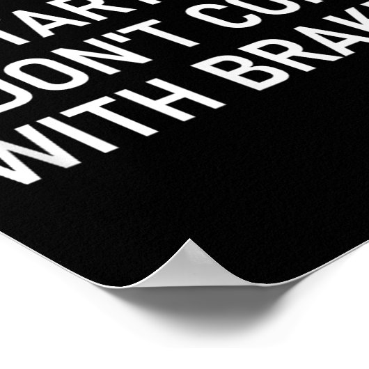 Poster Don't Get Me Started I Don't Come With Brakes, Fun (Coin)