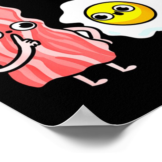 Poster Dont Go Bacon My Heart I Couldnt If I Fried Valent (Coin)