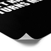 Poster Don't Hate Me It Turns Me On  (Coin)