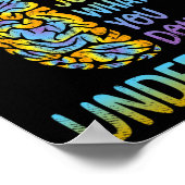 Poster Dont judge What You Don't Understand Mental Health (Coin)