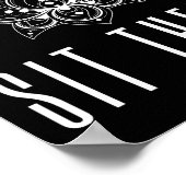 Poster Dont Just Do Soing Sit There Meditation  (Coin)