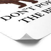 Poster Dont Ke The Bear  (Coin)