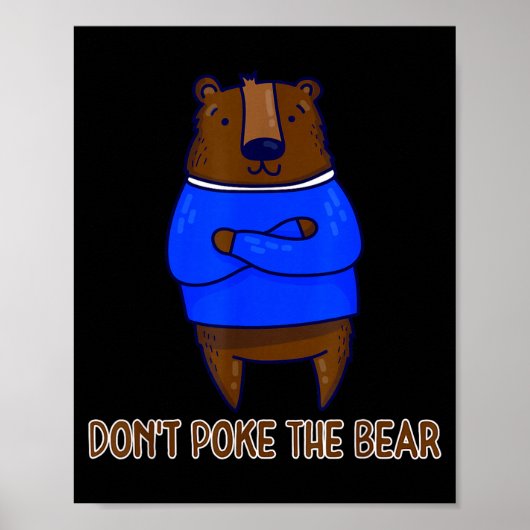 Poster Don't Ke The Bear Gift  (Devant)