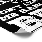 Poster Dont Leave Me Hanging Bro - Fist Bump (Coin)