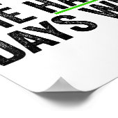 Poster Don't Let The Hard Days Win Insrational Motivation (Coin)