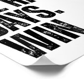 Poster Don't Let The Hard Days Win Motivational Tee  (Coin)