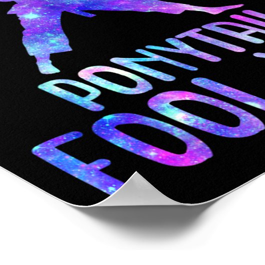 Poster Dont Let The Ponytail Fool You Funny For Karate Gi (Coin)