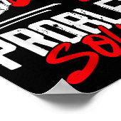 Poster Don't Like Me For Off Problem Solved Funny Men (Coin)