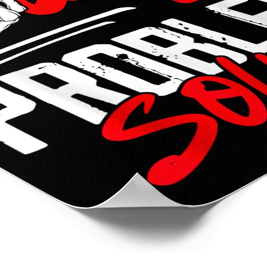 Poster Don't Like Me For Off Problem Solved Funny Men (Coin)