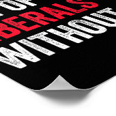 Poster Don't Make Fun Of Liberals Without Me Funny (Coin)