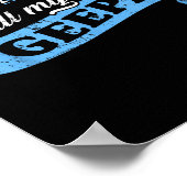 Poster Dont Make Me Call My Geepa Grandpa Fun Grandkid Sa (Coin)