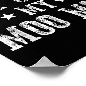 Poster Don't Make Me Call My Moo Moo Grandma Funny Granhi (Coin)