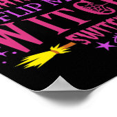 Poster Don't Make Me Flip My Witch Switch Halloween (Coin)