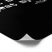 Poster Don't Make Me Repeat Myself Funny History Teacher  (Coin)