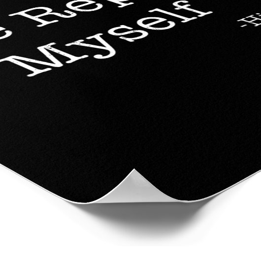 Poster Don't Make Me Repeat Myself Funny Saying History L (Coin)