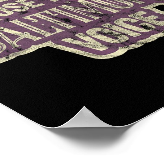 Poster Don't Make Me Use My Baltimore Voice  (Coin)