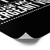 Poster Don't Make Me Use My Drill Sergeant Voice Gift (Coin)