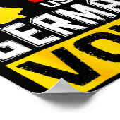 Poster Dont Make Me Use My German Voice Germany Deutsc _1 (Coin)