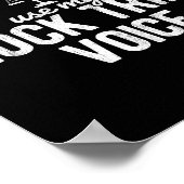 Poster Don't Make Me Use My Mock Trial Voice Lawyer  (Coin)