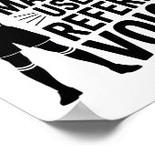 Poster Don't Make Me Use My Referee Voice, Referee Refere (Coin)