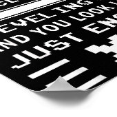 Poster Don't Me Off I'm Close To Leveling Up Funny Gamer  (Coin)