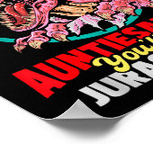 Poster Don't Mess With Auntiesaurus - Aunty Auntie Gender (Coin)