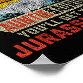 Poster Don't Mess With Auntiesaurus You'll Get Jurkicked (Coin)