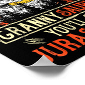 Poster Don't Mess With Grannysaurus You'll Get Jurkicked  (Coin)