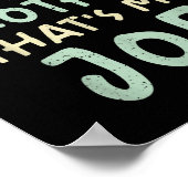 Poster Don't Mess With My Brother That's My Job Funny Sib (Coin)