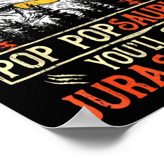 Poster Don't Mess With P Psaurus You'll Get Jurkicked  (Coin)