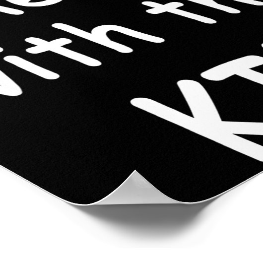 Poster Don't Mess With The Kid (Coin)