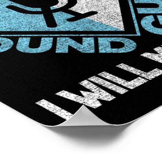 Poster Don't Mess With The Sound Guy Sound Engineer  (Coin)