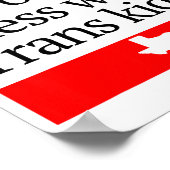 Poster Don't Mess With Trans Kids Shirt Don't Mess With T (Coin)